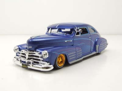 Chevrolet Fleetside Aerosedan Custom 1948 blau metallic...
