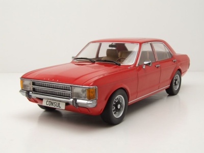 Ford Consul 1972 rot Modellauto 1:18 MCG