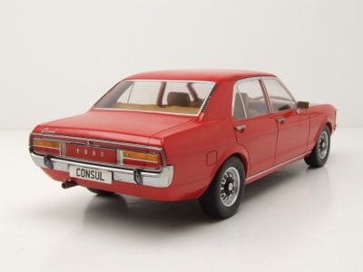 Ford Consul 1972 rot Modellauto 1:18 MCG
