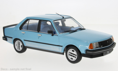 Renault 18 Turbo 1978 blau metallic Modellauto 1:18 MCG