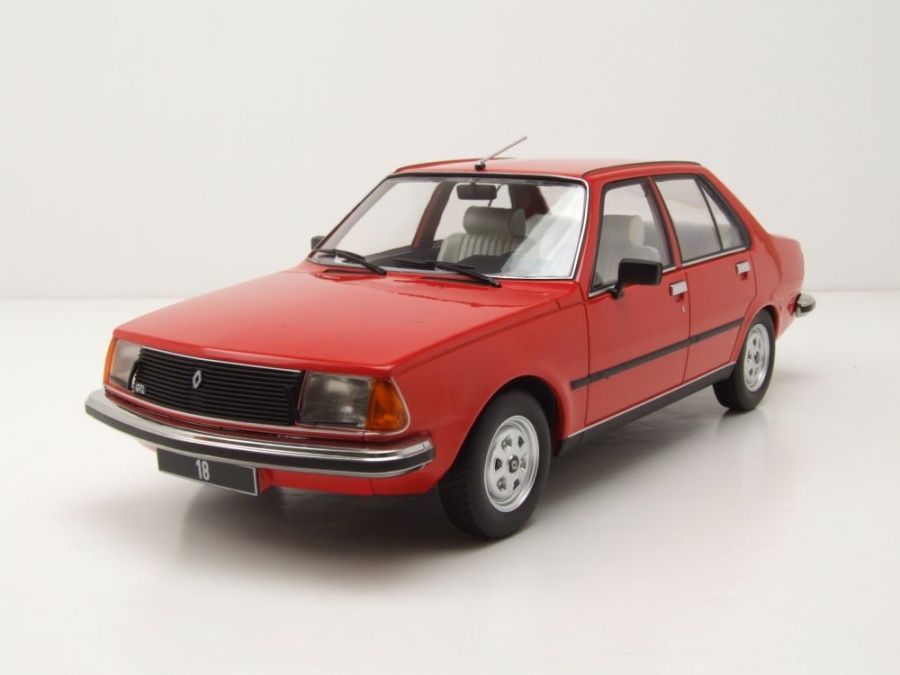 Renault 18 1978 rot Modellauto 1:18 MCG