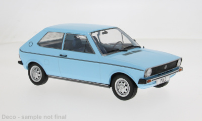 VW Polo 1 1975 hellblau Modellauto 1:18 MCG