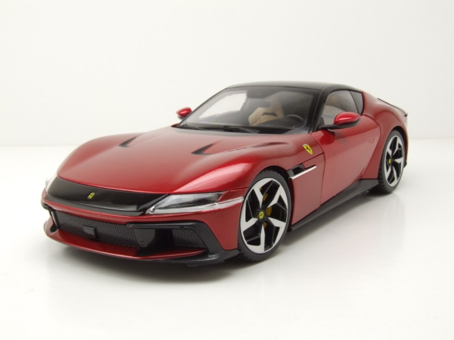 Ferrari 12 Cilindri 2024 rot metallic Modellauto 1:18 Polistil