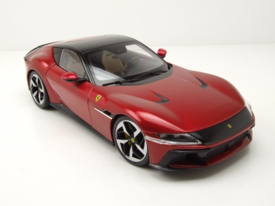 Ferrari 12 Cilindri 2024 rot metallic Modellauto 1:18 Polistil