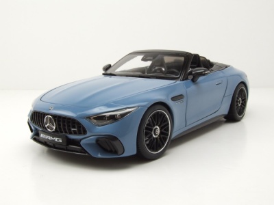 Mercedes SL 63 AMG 4Matic+ R232 2021 hellblau Modellauto...