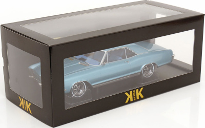 Buick Riviera Road House 1965 hellblau metallic Modellauto 1:18 KK Scale
