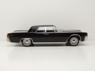 Lincoln Continental Sedan 1963 schwarz Modellauto 1:18 KK Scale