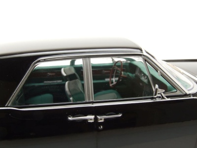 Lincoln Continental Sedan 1963 schwarz Modellauto 1:18 KK Scale