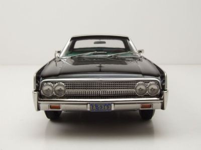 Lincoln Continental Sedan 1963 schwarz Modellauto 1:18 KK Scale