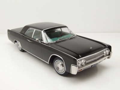 Lincoln Continental Sedan 1963 schwarz Modellauto 1:18 KK Scale