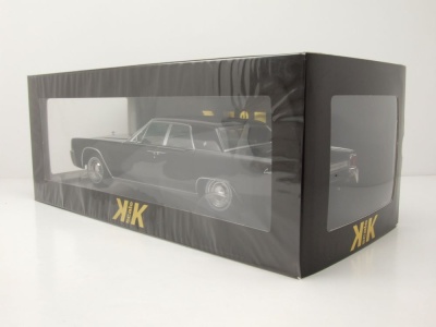 Lincoln Continental Sedan 1963 schwarz Modellauto 1:18 KK Scale