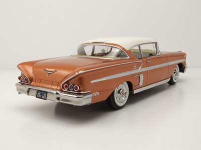 Chevrolet Bel Air Impala Coupe 1958 kupfer metallic creme...