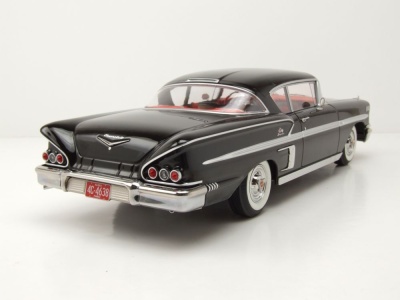 Chevrolet Bel Air Impala Coupe 1958 schwarz Modellauto...