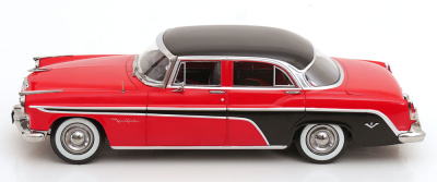 DeSoto Fireflite Sedan 1955 rot schwarz Modellauto 1:18 KK Scale
