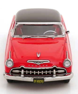 DeSoto Fireflite Sedan 1955 rot schwarz Modellauto 1:18 KK Scale