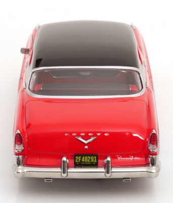 DeSoto Fireflite Sedan 1955 rot schwarz Modellauto 1:18 KK Scale