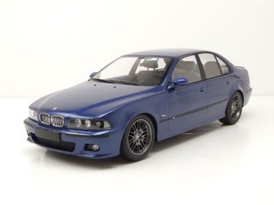 BMW M5 E39 1998 dunkelblau metallic Modellauto 1:18 KK Scale