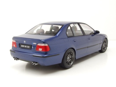 BMW M5 E39 1998 dunkelblau metallic Modellauto 1:18 KK Scale