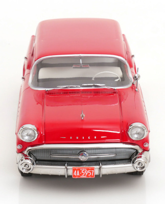 Buick Special Estate Wagon 1957 rot weiß Modellauto 1:18 KK Scale