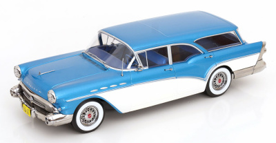 Buick Special Estate Wagon 1957 blau metallic weiß...