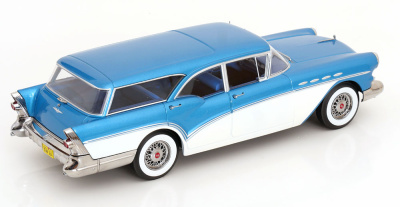 Buick Special Estate Wagon 1957 blau metallic weiß...
