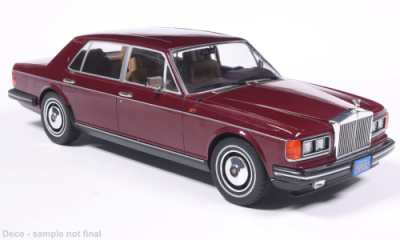 Rolls Royce Silver Spur RHD 1980 dunkelrot metallic...