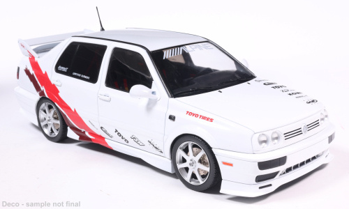 VW Vento Jetta Custom 1992 weiß Modellauto 1:18 MCG
