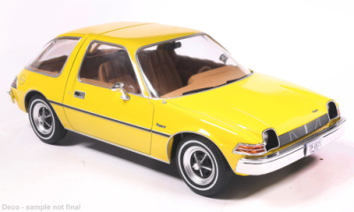 AMC Pacer 1975 gelb Modellauto 1:18 MCG
