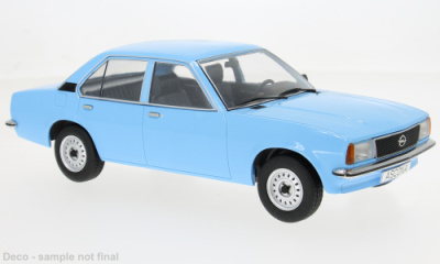 Opel Ascona B 1975 hellblau Modellauto 1:18 MCG