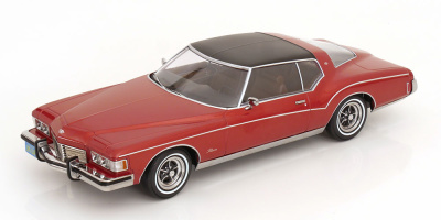 Buick Riviera 1973 dunkelrot metallic schwarz Rockford...