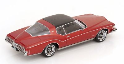Buick Riviera 1973 dunkelrot metallic schwarz Rockford...