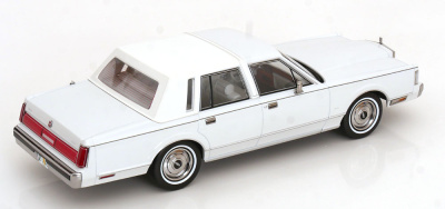 Lincoln Town Car 1985 weiß Miami Vice Modellauto...
