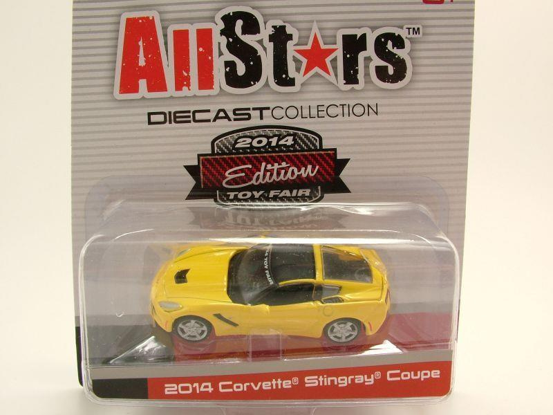 Chevrolet Corvette Stingray C7 2014 gelb Modellauto 1:64 Maisto