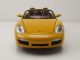 Porsche Boxster S 2005 gelb Modellauto 1:18 Maisto