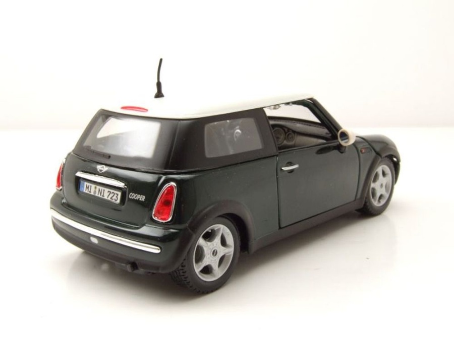 Mini Cooper, Hellbeige/schwarz, 1969, Modellauto, Fertigmodell