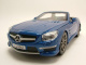Mercedes SL 63 AMG Roadster blau metallic Modellauto 1:24 Maisto