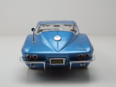 Chevrolet Corvette C2 1965 blau metallic Modellauto 1:18 Maisto