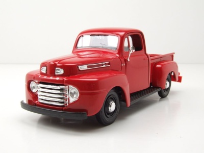 Ford F-1 Pick Up 1948 rot Modellauto 1:25 Maisto