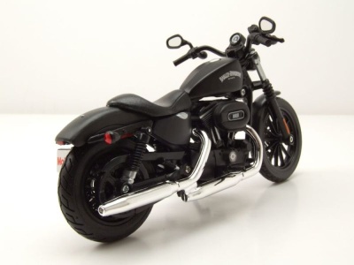 Harley Davidson Sportster Iron 883 2014 matt schwarz Modellmotorrad 1:12 Maisto