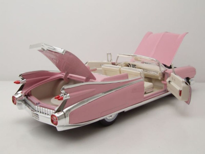 Cadillac Eldorado Biarritz Convertible 1959 pink Modellauto 1:18 Maisto
