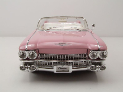 Cadillac Eldorado Biarritz Convertible 1959 pink Modellauto 1:18 Maisto