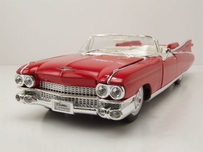 Cadillac Eldorado Biarritz Convertible 1959 rot...