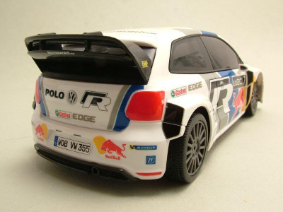 RC VW Polo R WRC Red Bull #7 weiß mit Funkfernbedienung Modellauto 1:24 Maisto