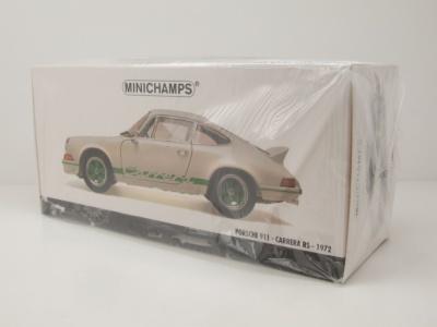 Porsche 911 Carrera RS 2.7 1972 weiß Modellauto 1:18 Minichamps
