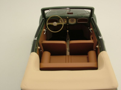 VW 1200 Käfer Cabrio 1949 grün/hellgrün, Modellauto 1:18 / Minichamps