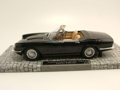 Maserati Mistral Spyder 1964 schwarz Modellauto 1:18 Minichamps