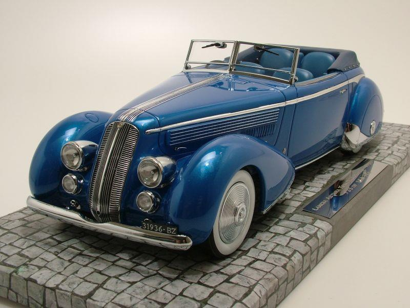 Lancia Astura Tipo 233 Corto 1936 blau Modellauto 1:18 Minichamps
