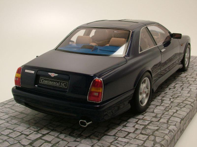 Bentley Continental SC 1998 blau metallic Modellauto 1:18 Minichamps