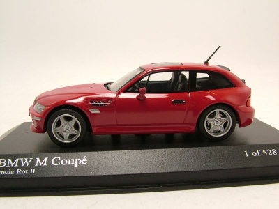 BMW M Coupe 2002 rot Modellauto 1:43 Minichamps