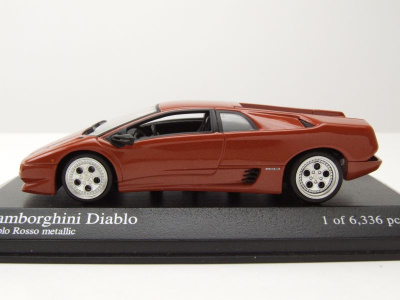 Lamborghini Diablo 1994 kupfer metallic Modellauto 1:43 Minichamps